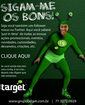 Agência usa o Twitter para divulgar seu dia-a-dia
