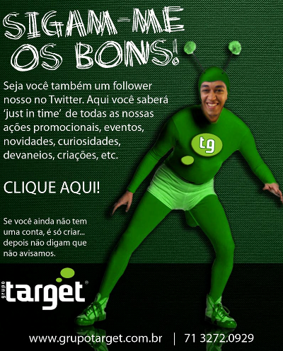 Agência usa o Twitter para divulgar seu dia-a-dia