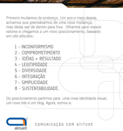 Aktuell renova posicionamento