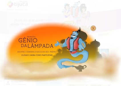 Tijuca premiará clientes com a promo Gênio da Lâmpada