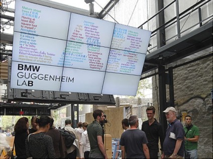 METRO: The Upper East Side museum the Guggenheim has gone downtown to build a temporary urban think tank called BMW Guggenheim Lab. The temporary structure, which is made of carbon fiber, a material used to make tennis rackets, will be at its temporary location for three weeks, here on E. Houston St. near Second Avenue, […]