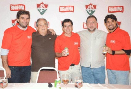 AmBev define ações na parceria com o Fluminense AmBev define ações na parceria com o Fluminense
