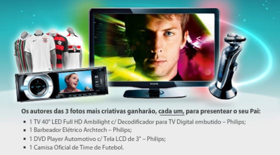 "Momentos com meu pai" na promo da Americanas