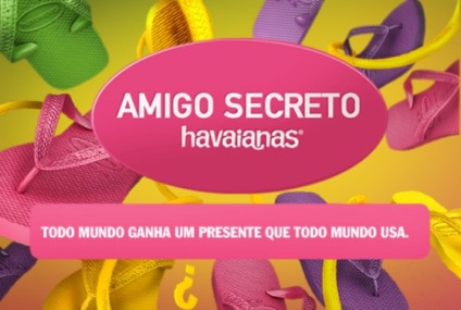 Havaianas ativa marca com aplicativo no Facebook