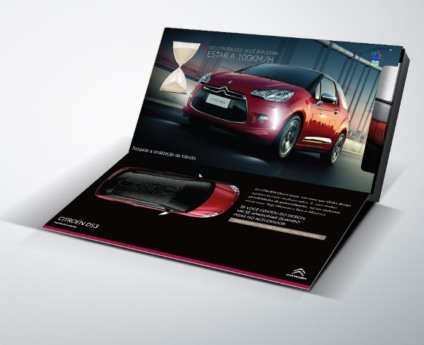 Citroën usa ampulheta para chamar atenção de consumidor
