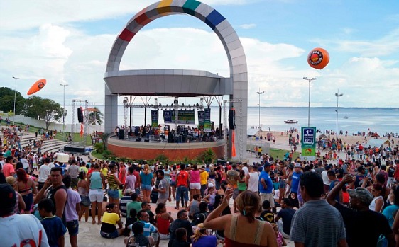 Anfiteatro da praia Ponta Negra será o palco principal da Fan Fest. 