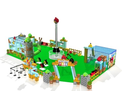 Seven Entretenimento anuncia parques do Angry Birds