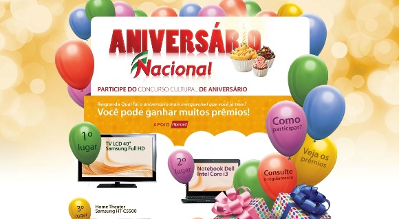 Nacional e Mercadorama realizam concurso cultural