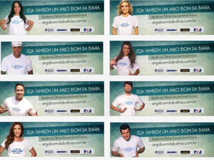 Central de Outdoor apoia "Eu sou um anjo bom da Bahia" 