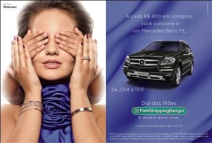 Mercedes-Benz é o prêmio na ação promo do Barigüi