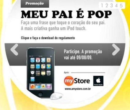 "Meu pai é pop" na Applebee's "Meu pai é pop" na Applebee's