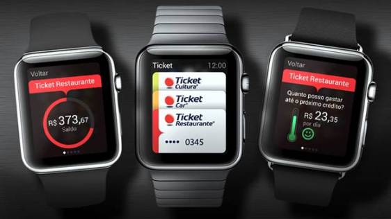 Ticket desenvolve aplicativo para Apple Watch