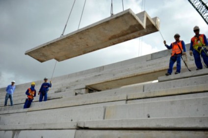Arena da Amazônia tem arquibancada concluída