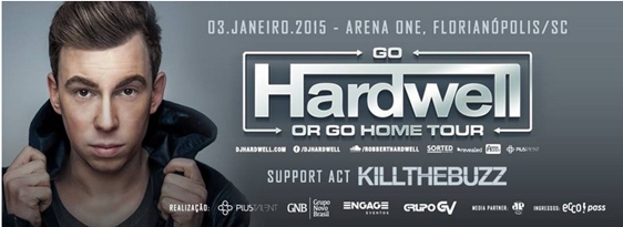 Arena One confirma a presença do DJ Hardwell