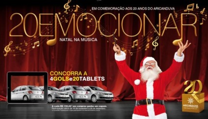 Aricanduva apresenta “20Emocionar – Natal na Música”