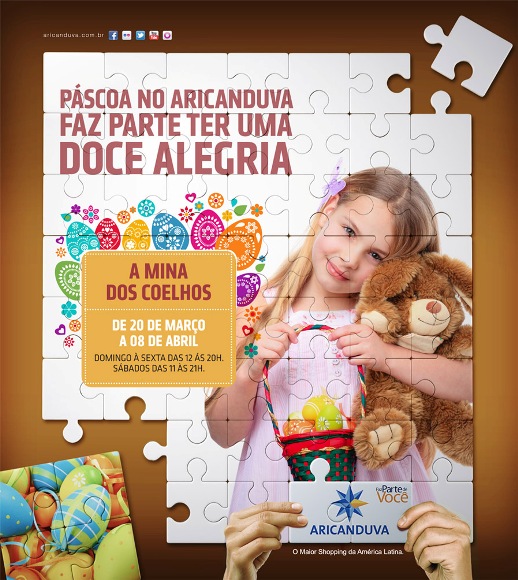 Doce alegria na Páscoa do Aricanduva