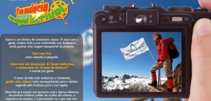 Audaces em busca de imagem irreverente