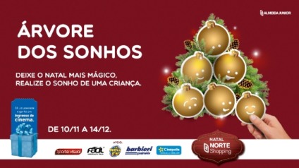 Neumarkt e Norte Shopping promovem Árvore dos Sonhos