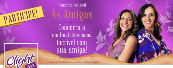 Clight Tea coloca no ar a ação promo "As Amigas"