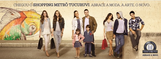 "Abrace o novo" é o mote da ativação do Metrô Tucuruvi
