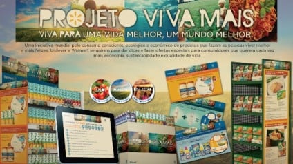 Unilever e Walmart com compre e ganhe no PDV