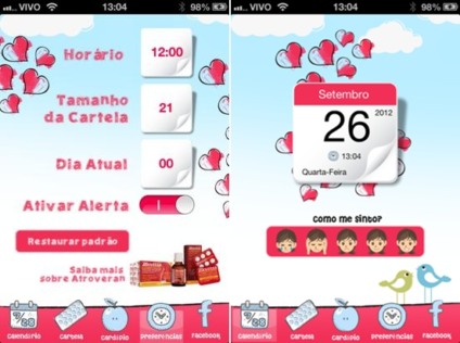 Atroveran anuncia aplicativo "Minha Pílula"