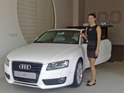 Audi com ação de bluetooth na Casa Cor Trio