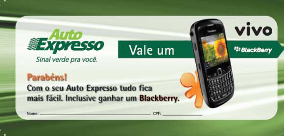 Auto Expresso e Vivo com promoção especial no RS