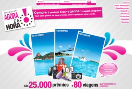 Agora é a hora com Avon