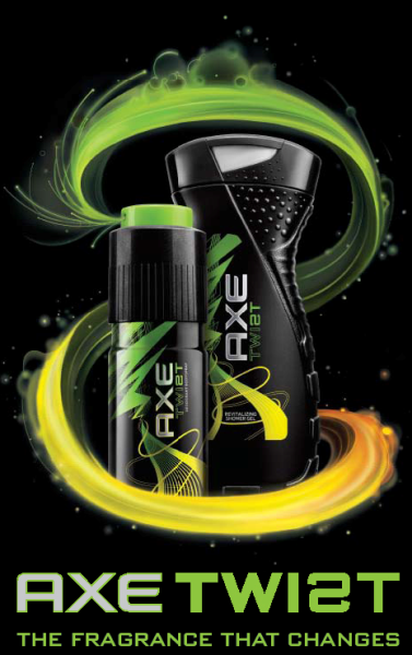 AXE usa códigos escaneáveis para promover nova fragrância