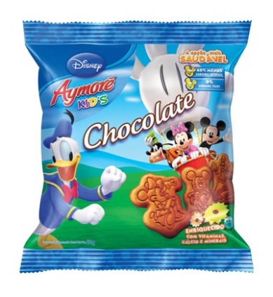 Aymoré nos PDVs para divulgar linha Kids