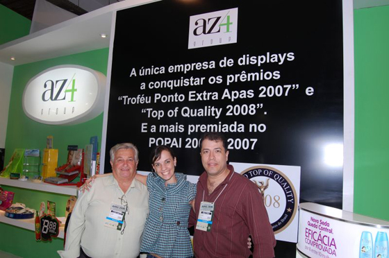 AZ4 Group mostrou "display verde" na Apas 2009 AZ4 Group mostrou "display verde" na Apas 2009