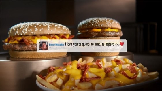 McDonald's cria vídeos com comentários de fãs