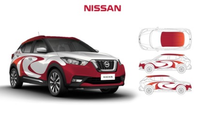 Nissan encontra a pintura 'mais nipônica' para o Kicks