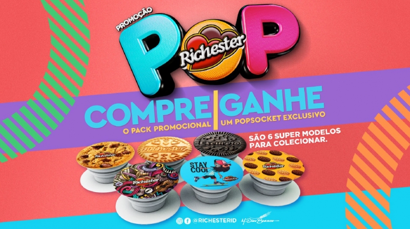 Compre e ganhe na promoção "Pop Richester"