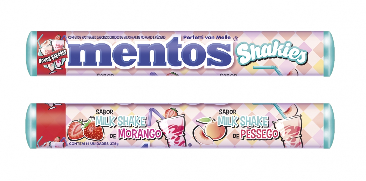 Viajar no tempo ficou mais fácil com Mentos Shakies