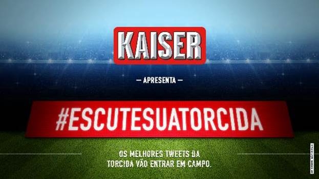 Kaiser leva apoio de torcedores para dentro do campo