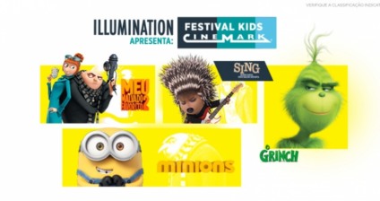 Cinemark exibe a segunda temporada do "Festival Kids"