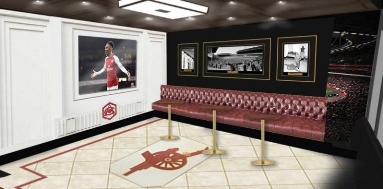 Arsenal terá bar temático em Xangai