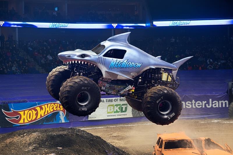 Atração do Monster Jam está em exposição em São Paulo Atração do Monster Jam está em exposição em São Paulo