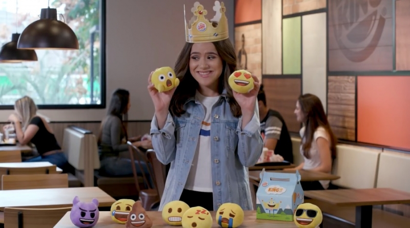 David assina nova campanha do Burger King