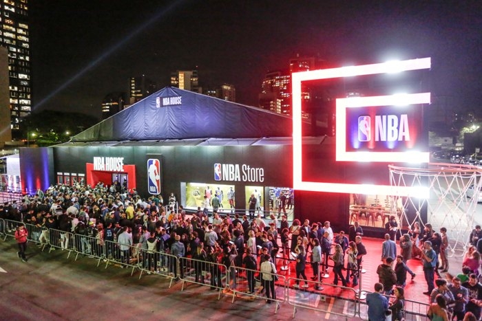 Budweiser abre as portas da NBA House em São Paulo
