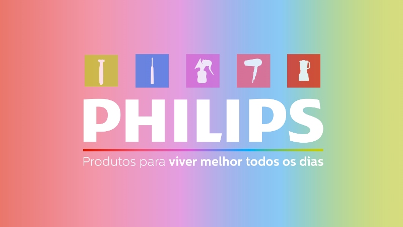 Campanha da Philips colore a rotina 