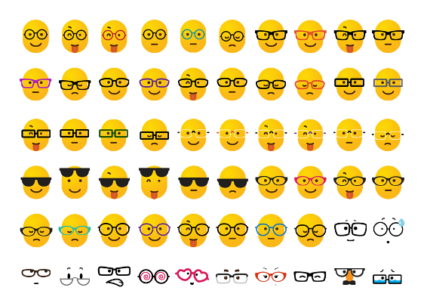 Usuários de óculos ganham emojis da Essilor
