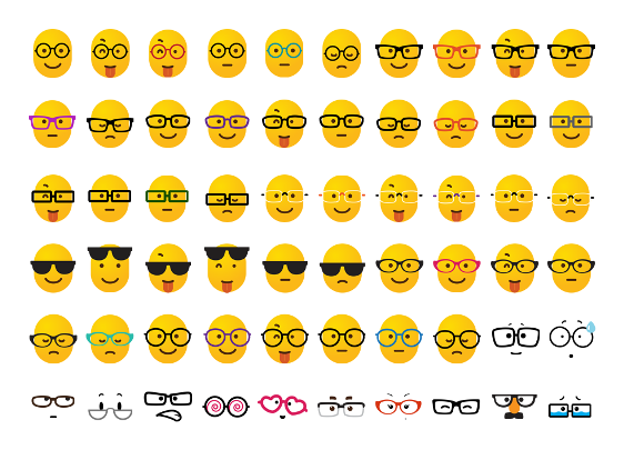 Usuários de óculos ganham emojis da Essilor