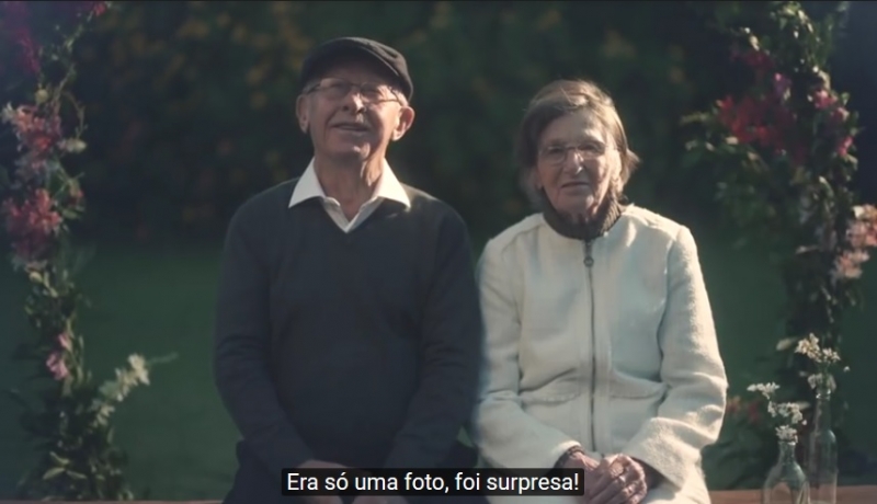 Claro gera novas memórias para casal de 80 anos