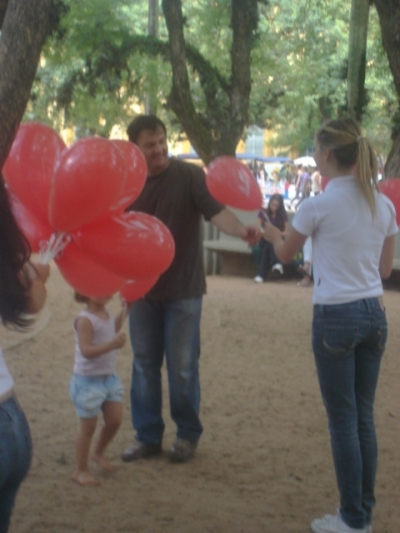 Nacional no "Baile da Cidade" em POA