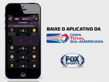 Fox Sports lança app para a Copa Sul-Americana