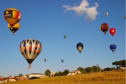 Poucas marcas no Brasileiro de Balonismo