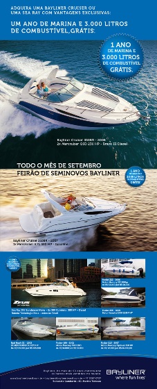 Nectar realiza ação promo para Bayliner